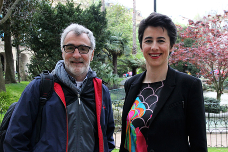 Entrevista Miren y Pablo Foto Plaza Gipuzkoa