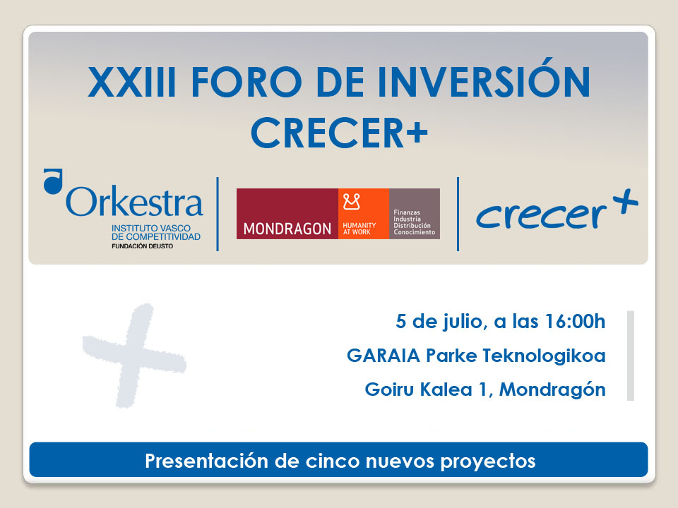 XXIII foro Crecermas