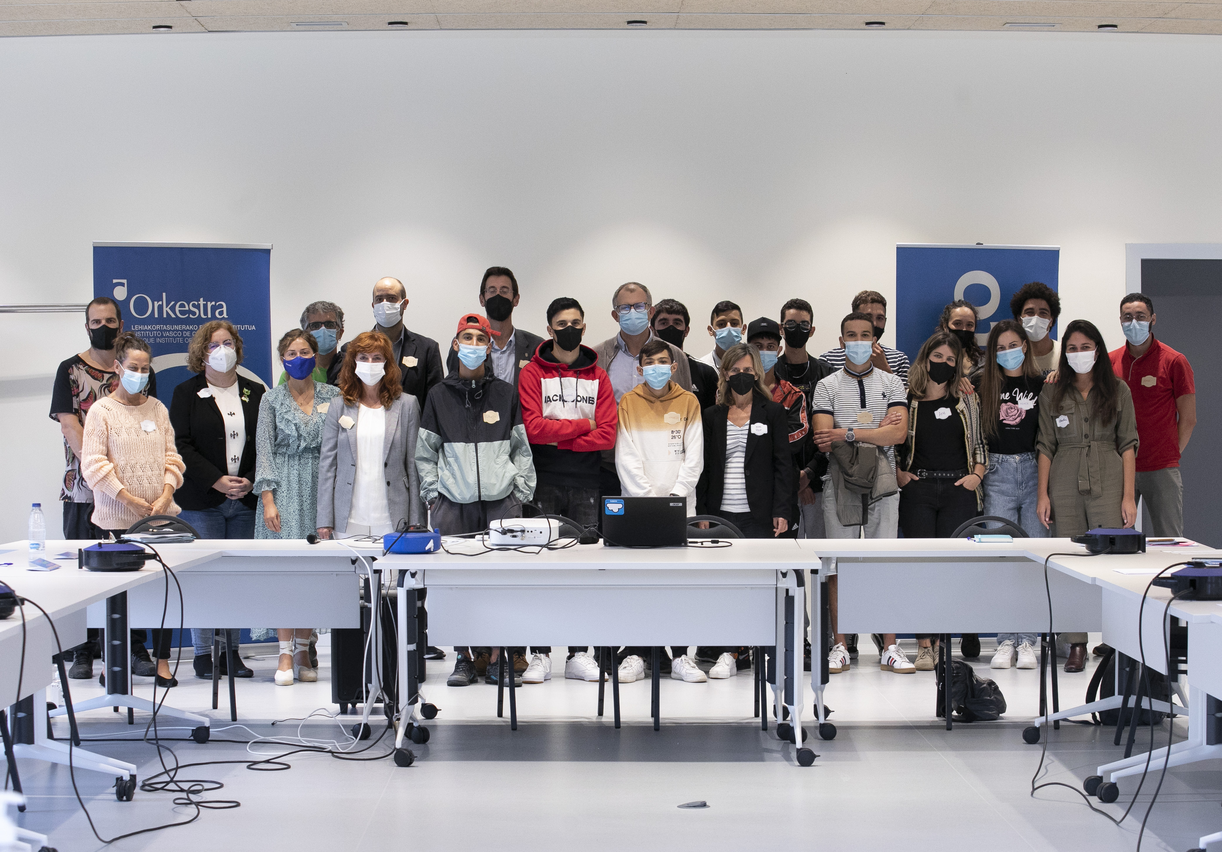 UNIVERSIDAD DE DEUSTO. DEUSTUKO UNIBERTSITATEA. PRESENTACION DEL PROGRAMA YOU CONT, EN LA UNIVERSIDAD DE DEUSTO. DONOSTIA. 23/09/2021. FOTO: SARA SANTOS © 2021 