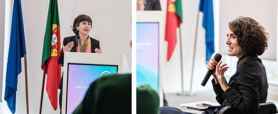 Miren Larrea y Miren Estensoro Portugal 2