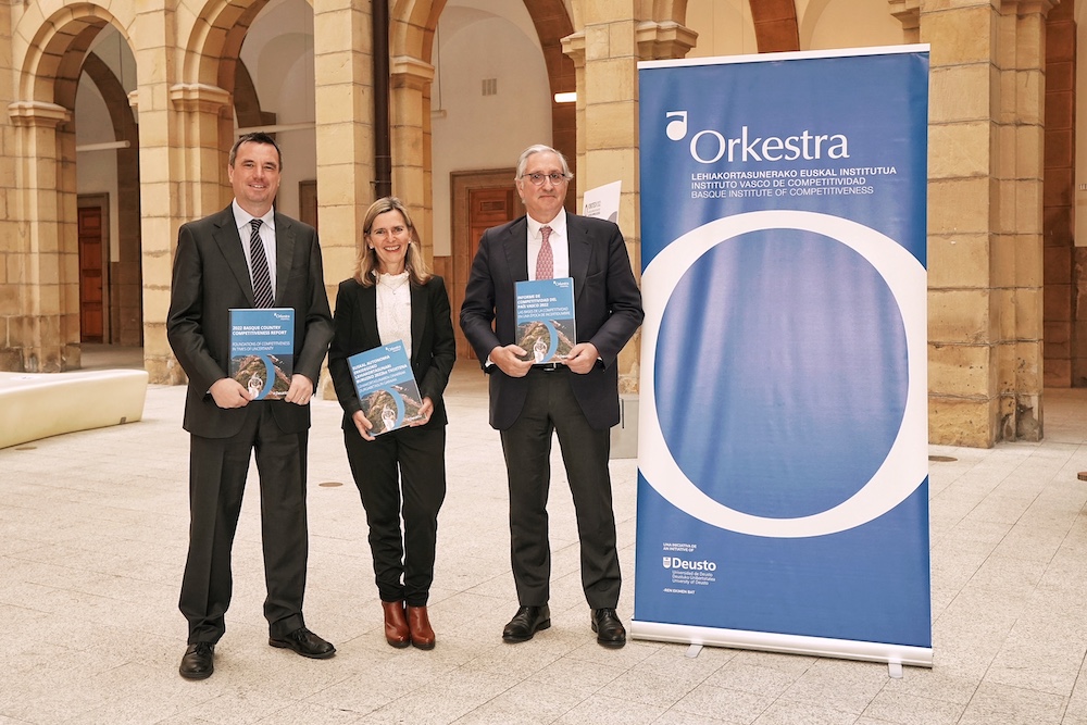Presentación del Informe de Competitividad del País Vasco 2022                               