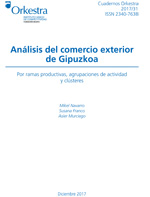 Análisis del comercio exterior de Gipuzkoa